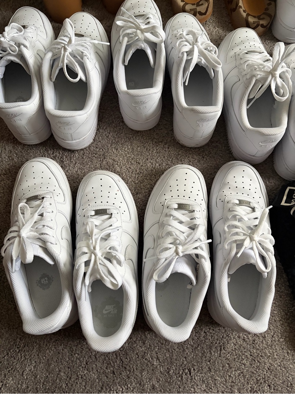 Nike All-White Low Top Sneakers